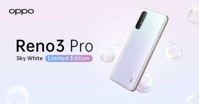 มาแล้ว!! OPPO Reno3 Pro สีขาว Sky White Limited Edition สมาร์ทโฟนดีไซน์สวยหรู พร้อมให้คุณเป็นเจ้าของแล้ววันนี้